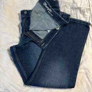 Wrangler plus size boot cut jean
